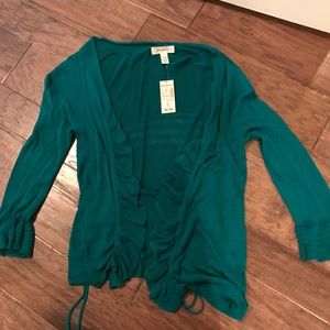 Cardigan dark green